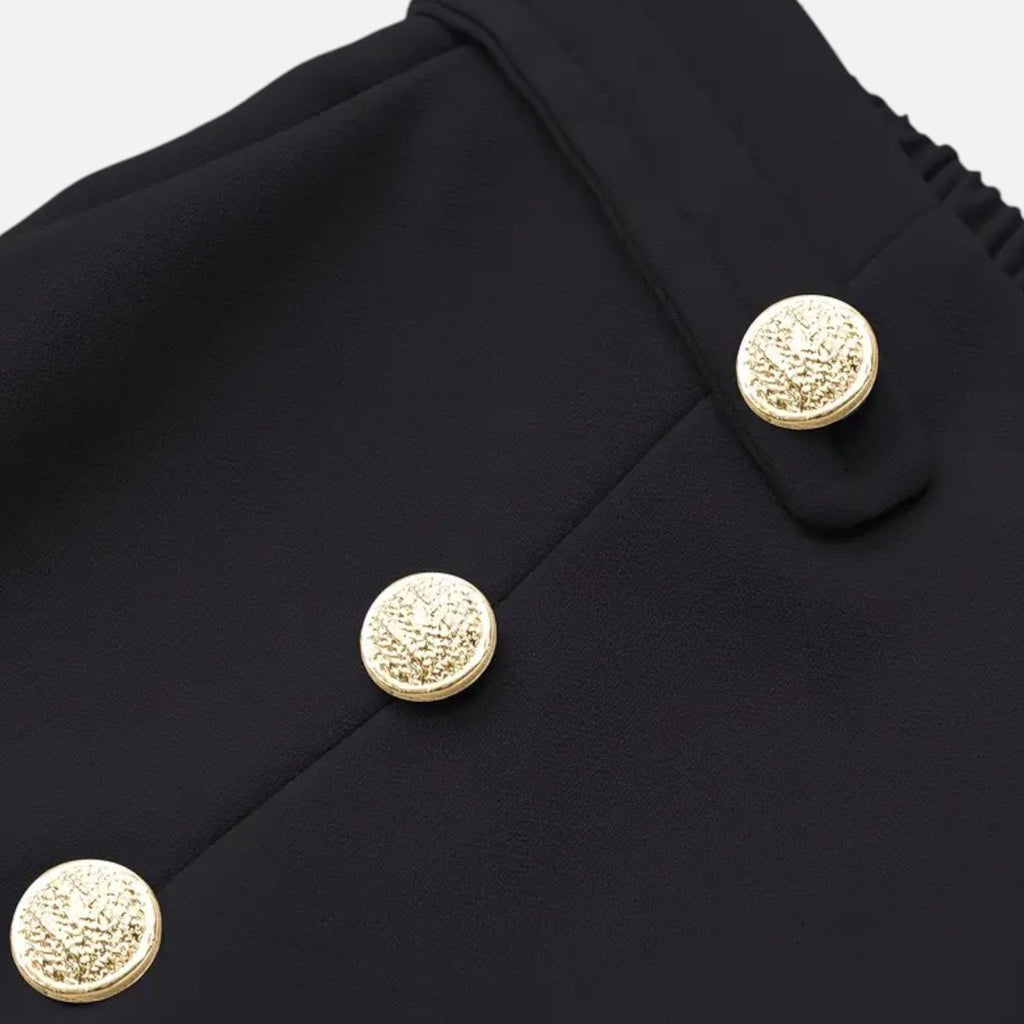 Women’s Wide-Leg High-Waist Trousers - Sofia Maris