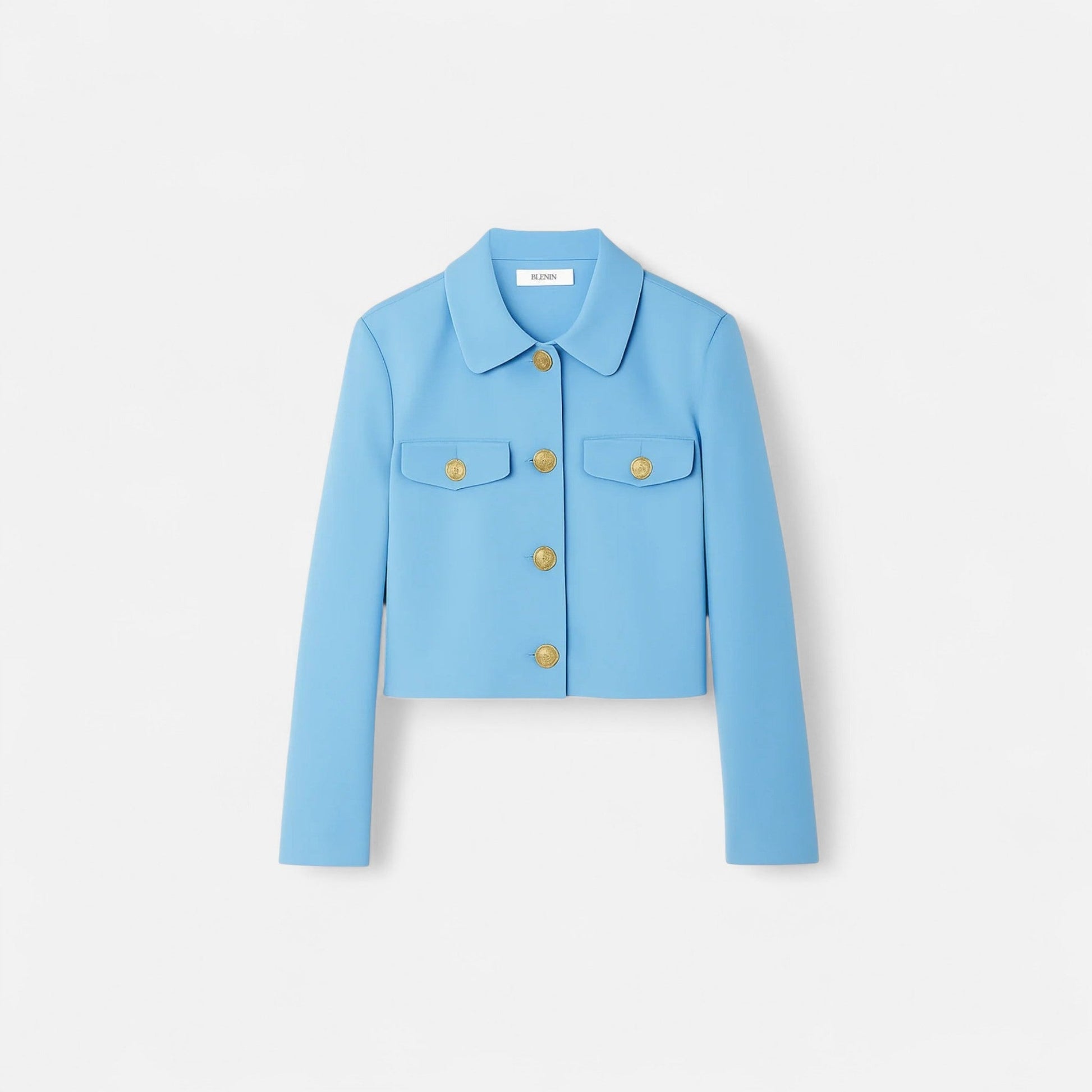 Sofia Maris | Women’s Short Blazer – Straight Cut