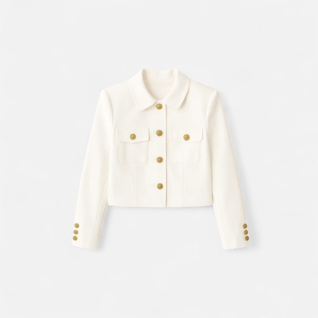 Sofia Maris | Women’s Short Blazer – Straight Cut