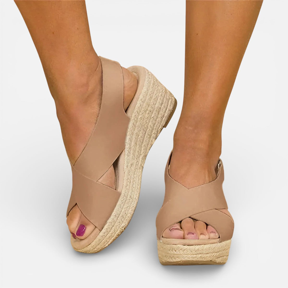 Women’s Cushioned Wedge Sandals for Summer Walking