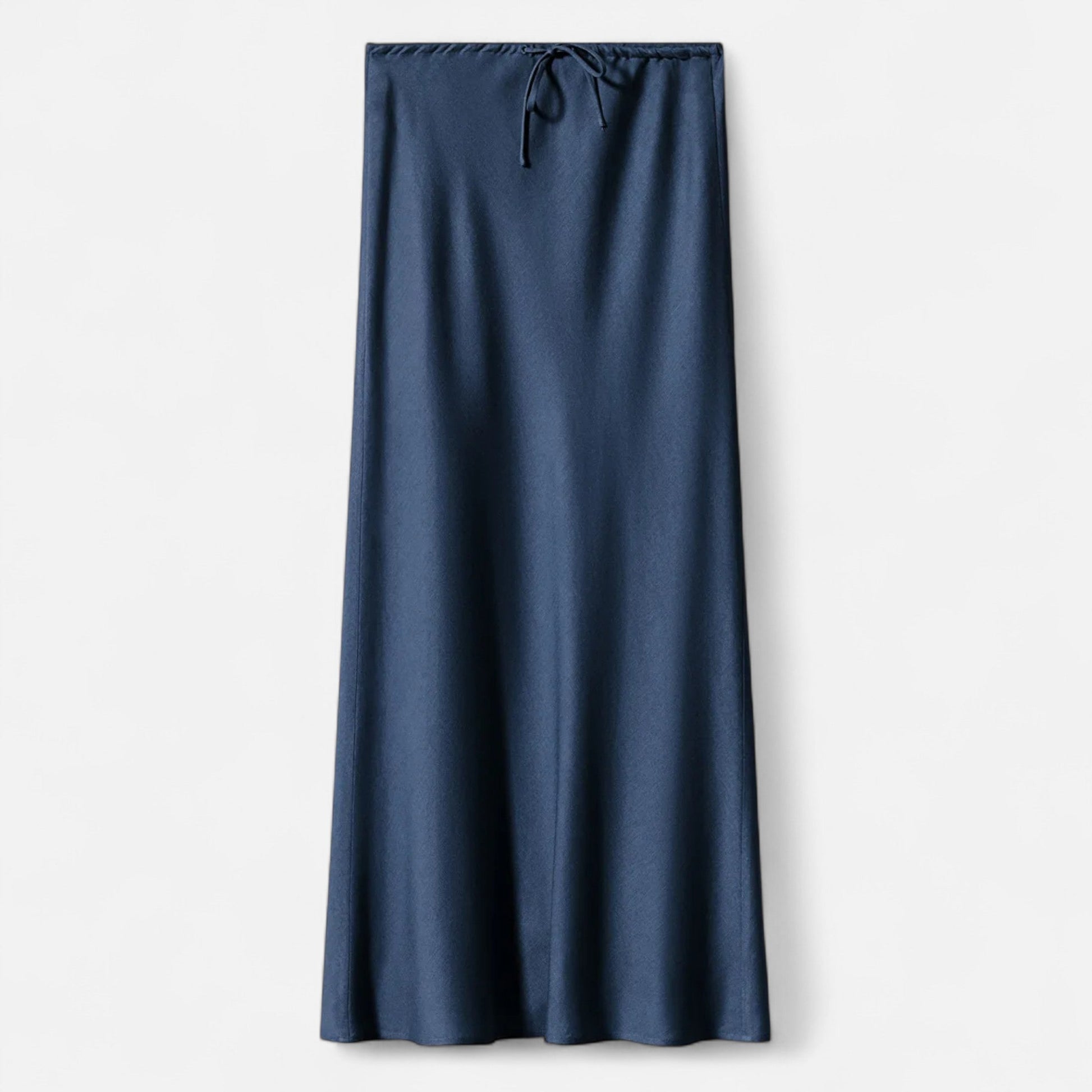 Women's Elegant High-Waist Satin Skirt - Sofia Maris