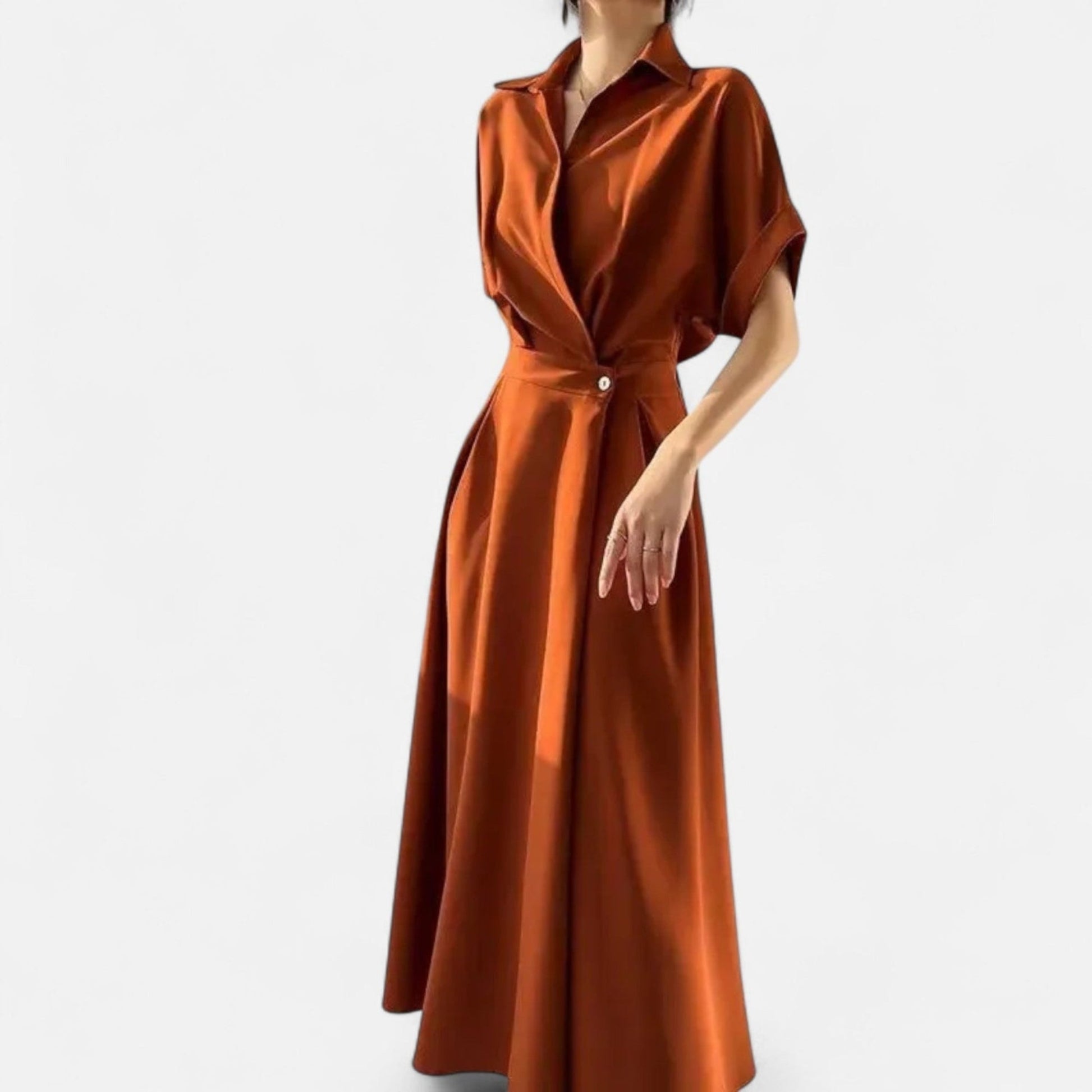 Sofia Maris | Women’s Shirt-Dress in Cotton-Blend Riviera Heritage