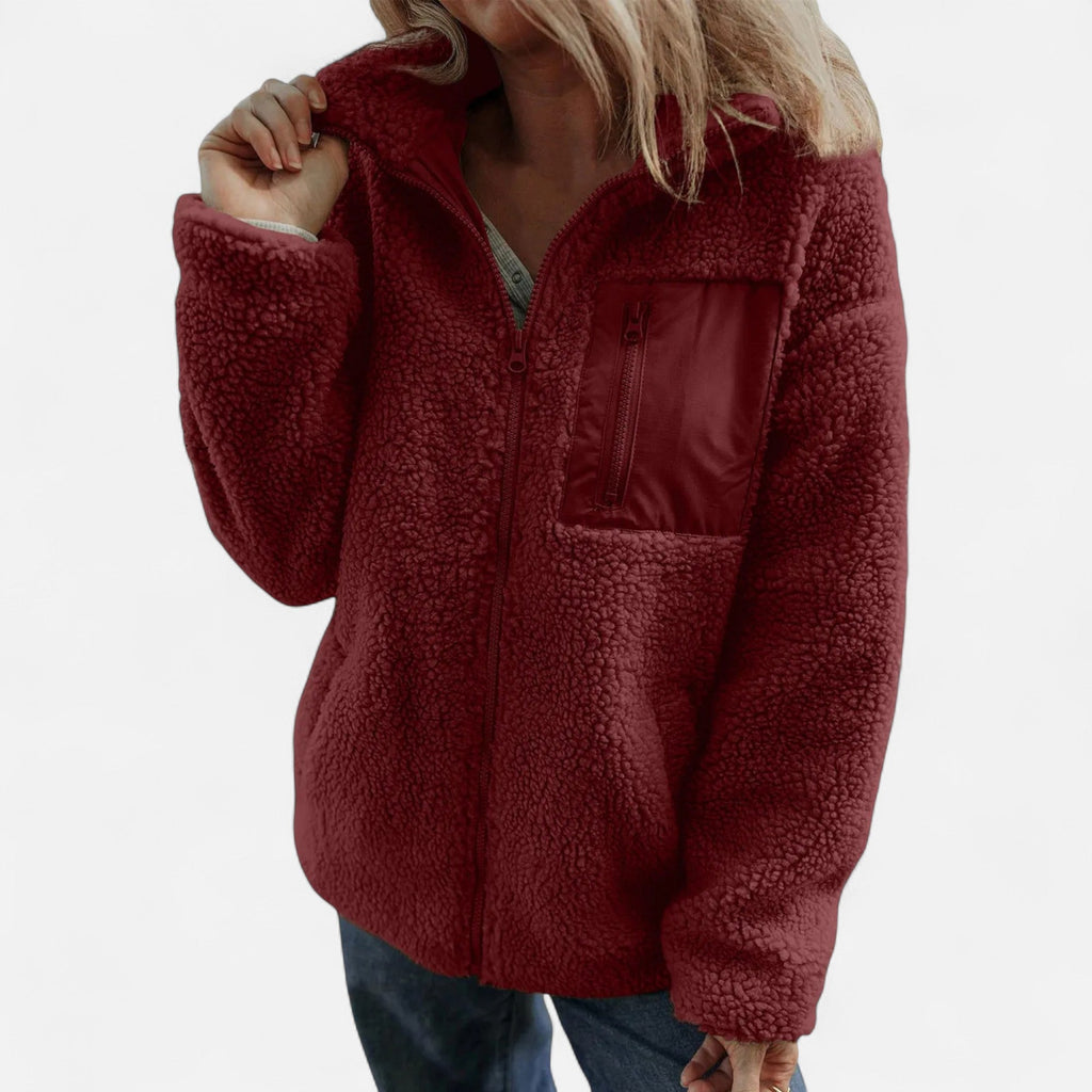 Sofia Maris  | Women’s Heritage Fleece Teddy Coat