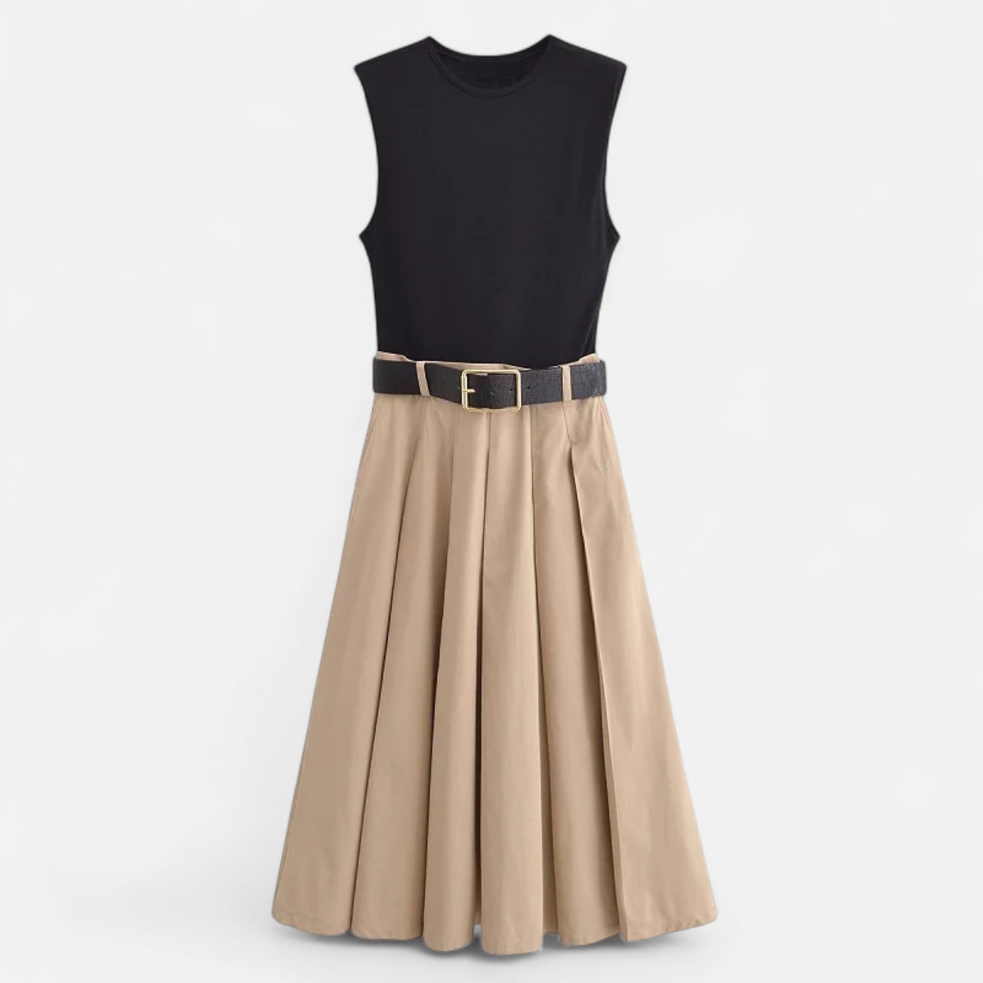 Sofia Maris | Women’s Pleated Knitted Midi Dress