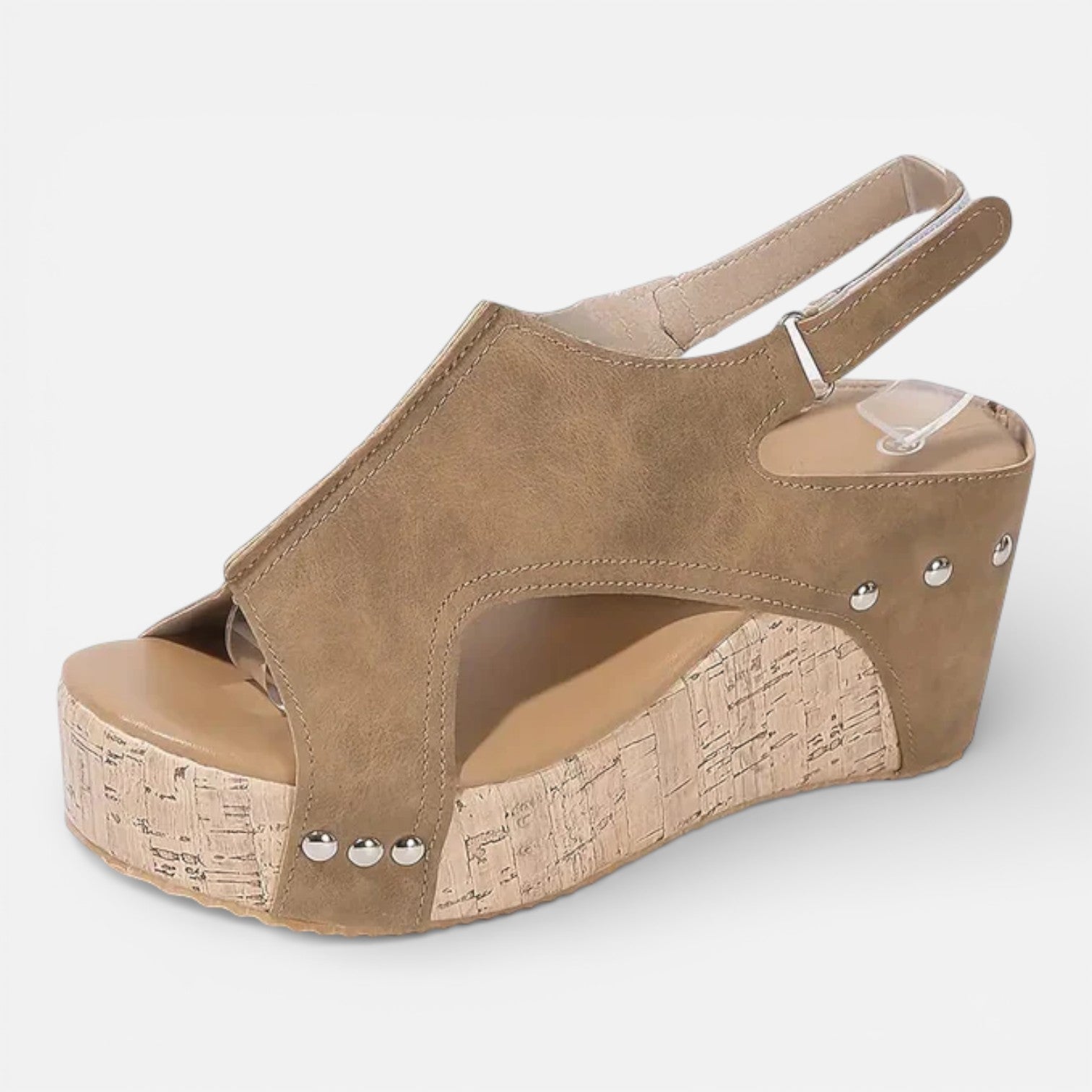 Women’s Platform Wedge Sandals Stable Fit Open Toe