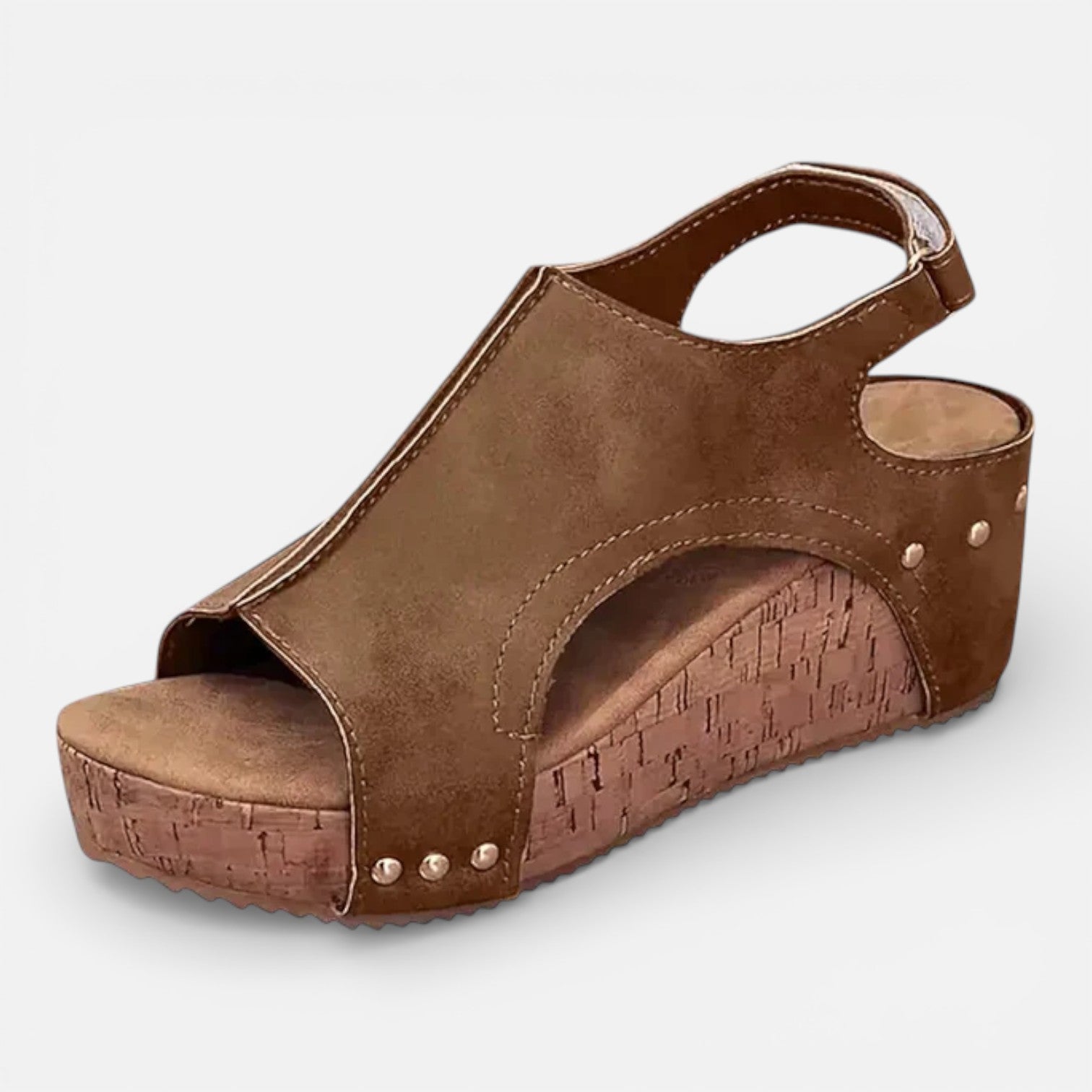 Women’s Platform Wedge Sandals Stable Fit Open Toe