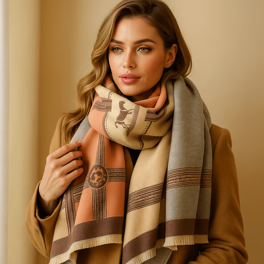 Ruby Scarf - Elegant - Warm - Luxurious