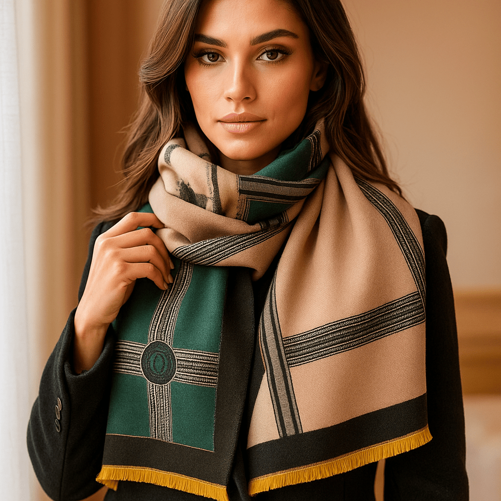 Ruby Scarf - Elegant - Warm - Luxurious