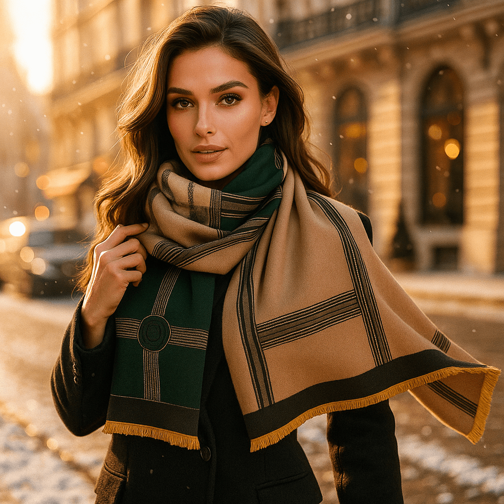 Ruby Scarf - Elegant - Warm - Luxurious